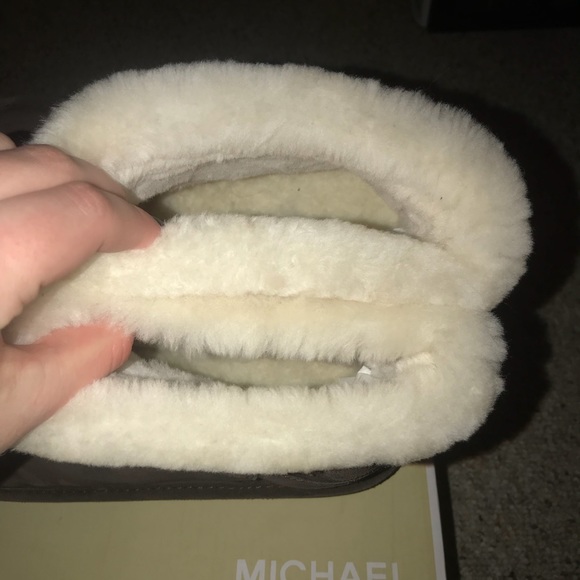 MK Suede Winter Ankle Boots - Picture 2 of 5